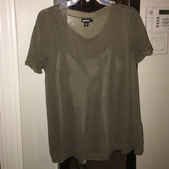 DKNY silk shirt