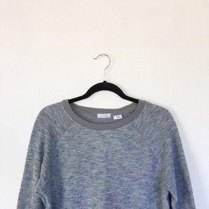 UO Multicolored Light Grey Knit Sweater