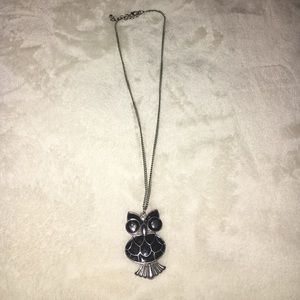 Adorable owl necklace