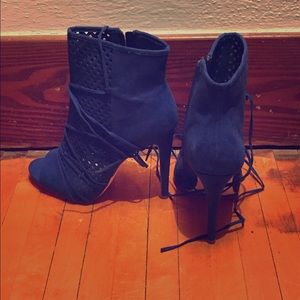 Royal Blue Booties