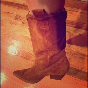 Michael Kors suede boots