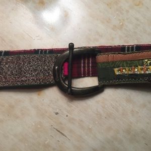 Free People Mixed Media Belt