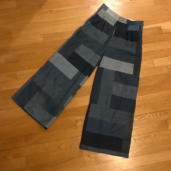 Rodebjer Patchwork Flares - image 2