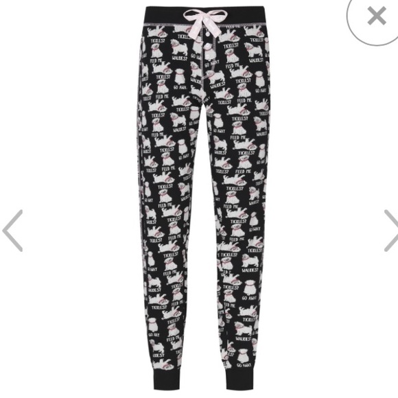 Pug Print Pajama Pants size 10/12