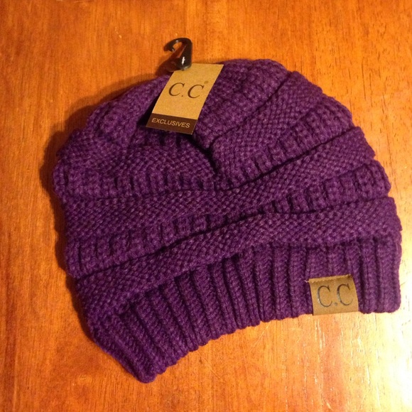 Purple CC Beanie Brand New!!