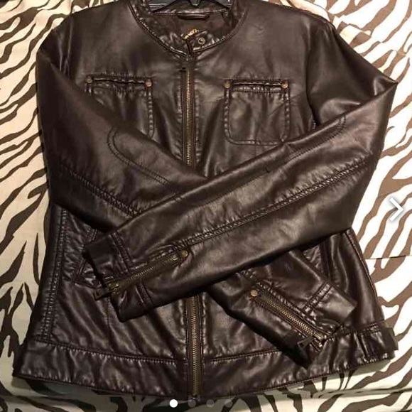 Leather jacket