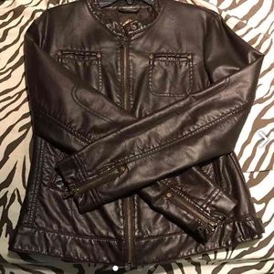 Leather jacket