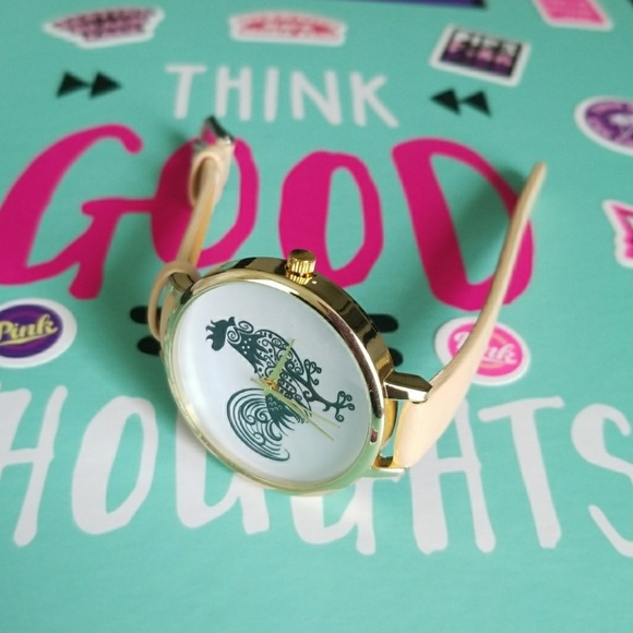 Rooster Watches, Gray, Beige, Skinny Band - Picture 3 of 8