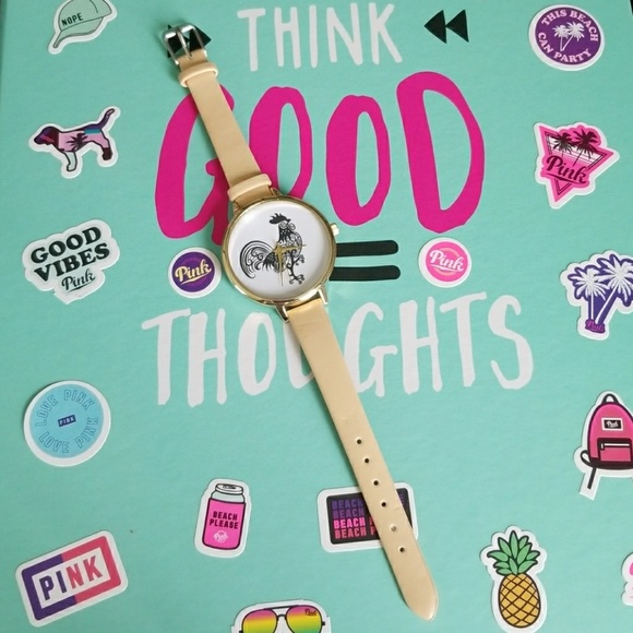 Rooster Watches, Gray, Beige, Skinny Band - Picture 2 of 8