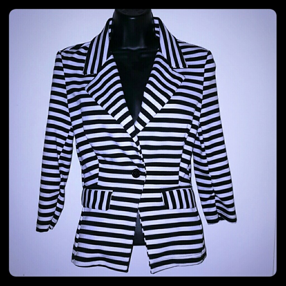 Striped Blazer
