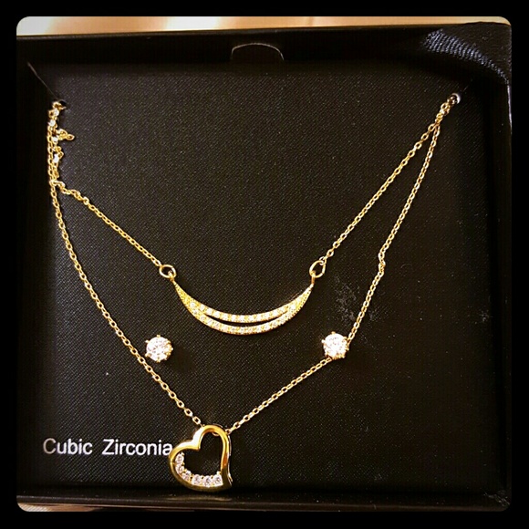 Cubic Zirconia Jewelry set - Picture 1 of 4