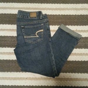 American Eagle artist capris