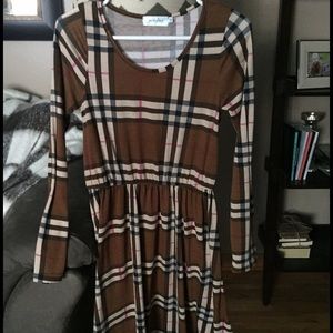 Plaid Boutique Dress