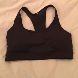 Black LuluLemon Sports Bra