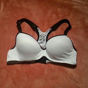 Pink ultimate push up sports bra