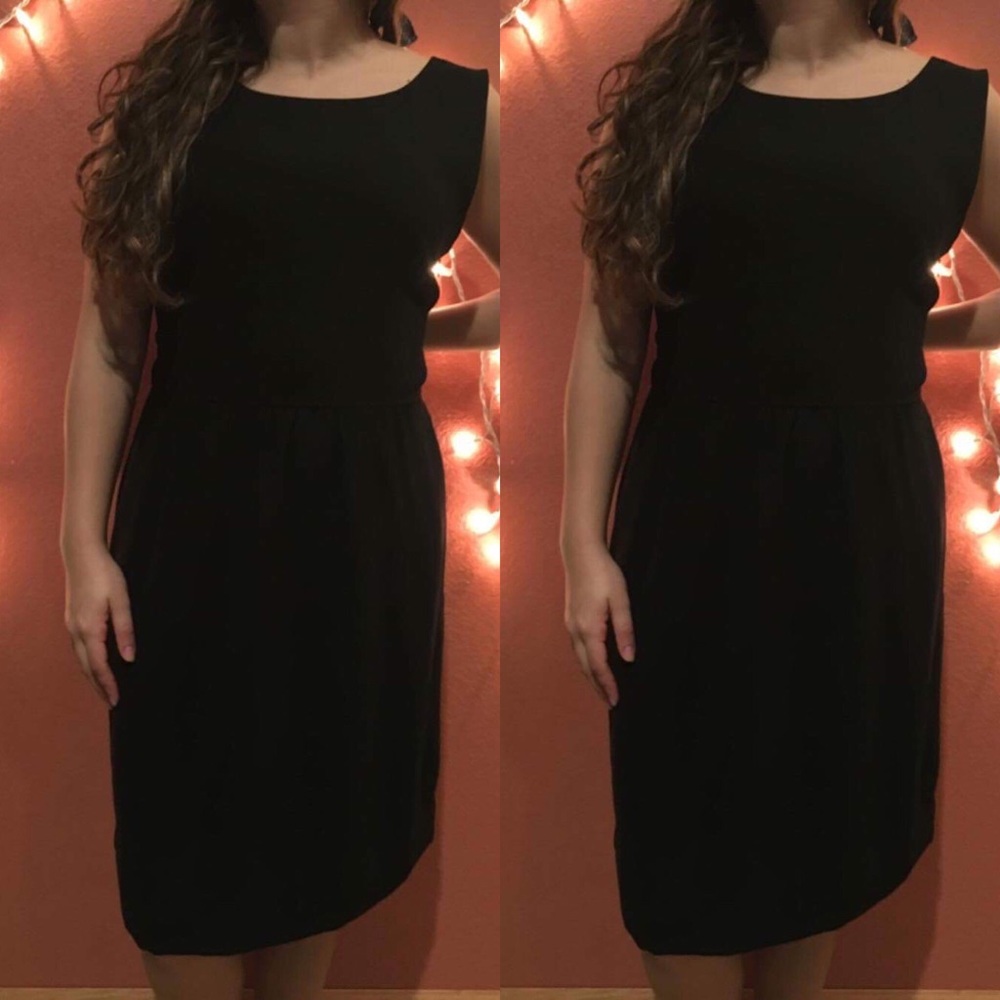 J.Crew simple black dress ⚜️