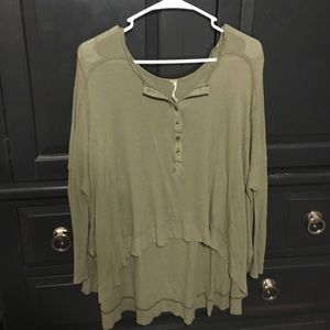 Free people Henley top