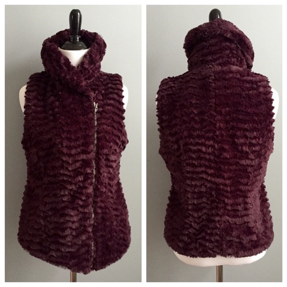 patagonia faux fur vest