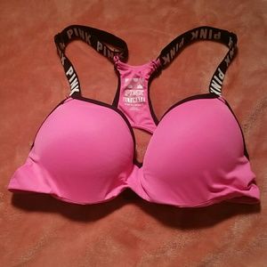 Pink ultimate push-up bra