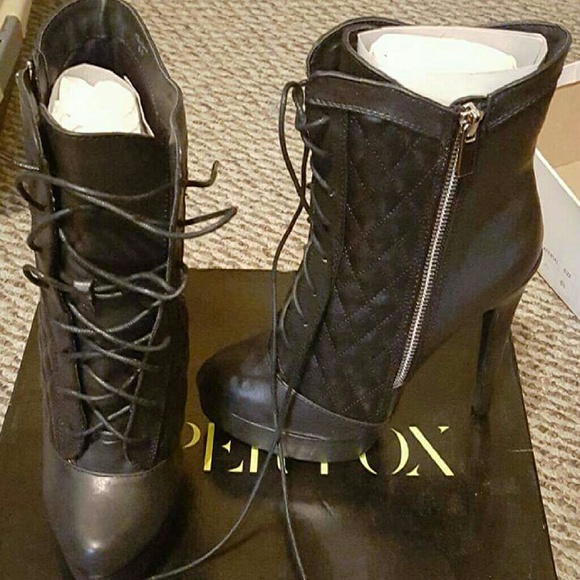 Lace up Platform Booties - Picture 1 of 1