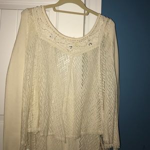 Beautiful Free People embellished Top