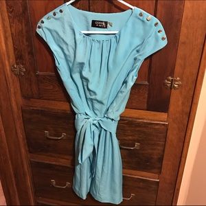 Blue/turquoise short dress