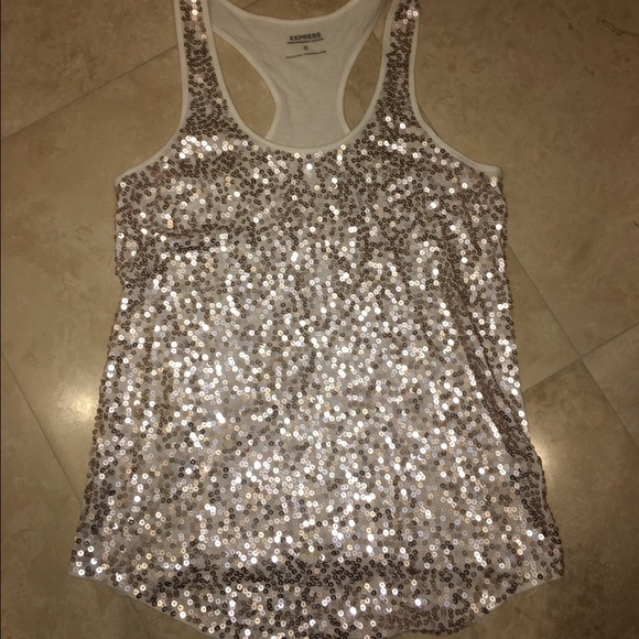Express Sequin Tank