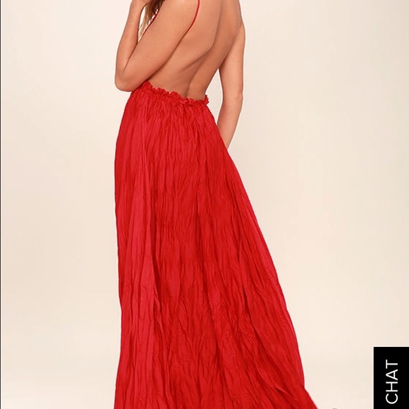 Red maxi - Picture 3 of 4
