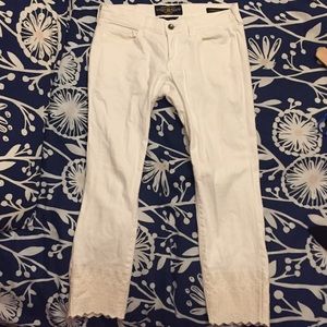 White Lucky Brand Capri's