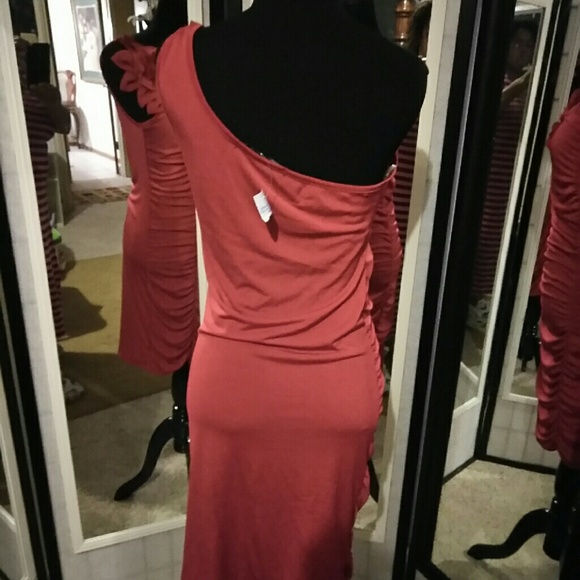 Red Evening Dress - Picture 4 of 4