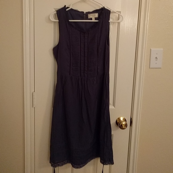 Anthropologie moulinette soeurs blue dress