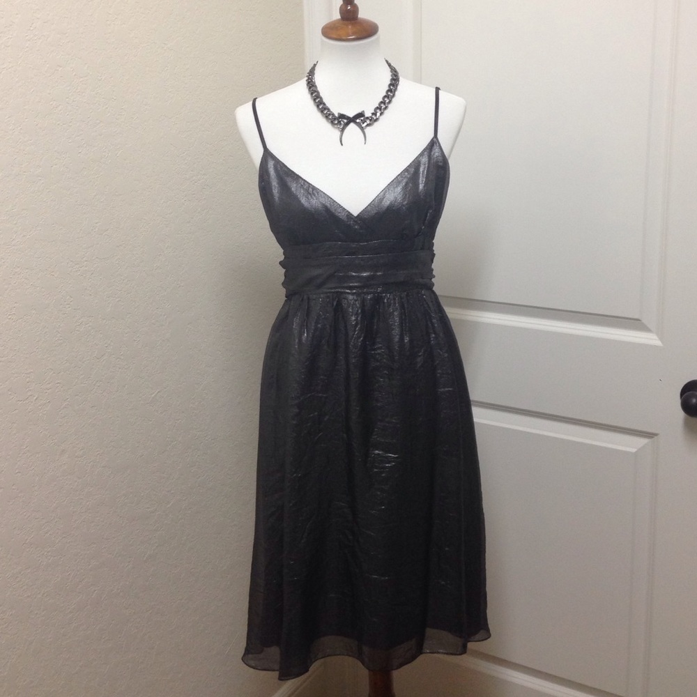 Max Studio silk party dress size M - like new