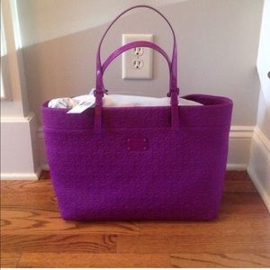 Michael Kors Fuschia/Purple Tote Bag