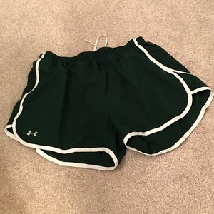 EUC Under Armour 3" inseam lined running short