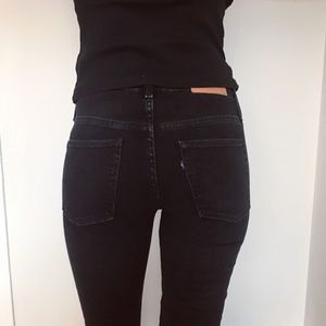 Levi's Jeans - Levi's empire skinny jeans. Washed out black. Levi's Jeans - Levi's empire skinny jeans. Washed out black.