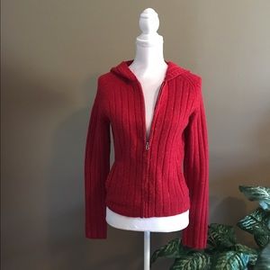 Ambercrombie & Fitch Zip-up Sweater with Hood.