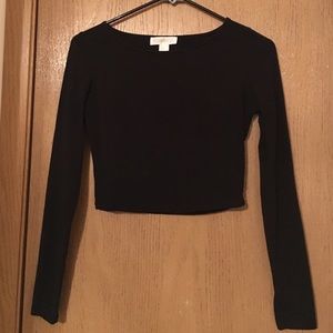Forever 21 Long Sleeved Crop Top