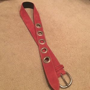 Banana Republic Pink suede belt
