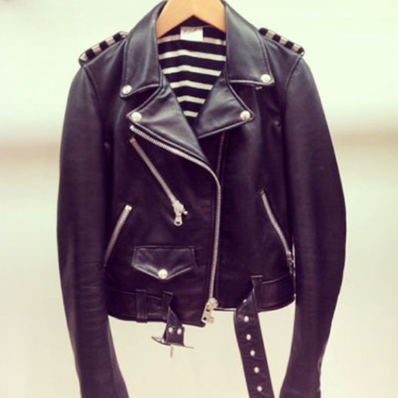 Edith A Miller for schott motorcycle jacket