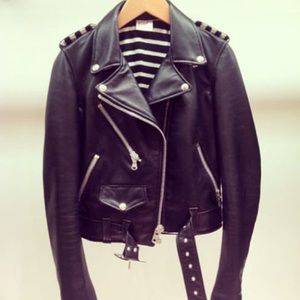 Edith A Miller for schott motorcycle jacket