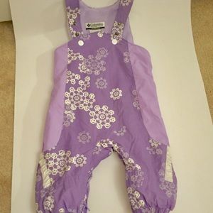 Columbia winter snowsuit/bib - 12 months