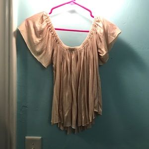 Urban outfitters off the shoulder shirt