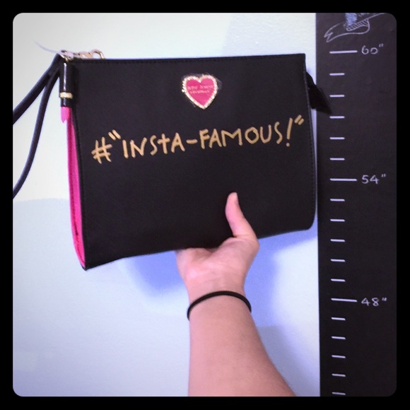 Betsey Johnson #insta-famous clutch