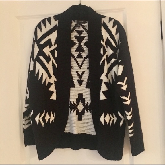 INC Tribal Open Sweater