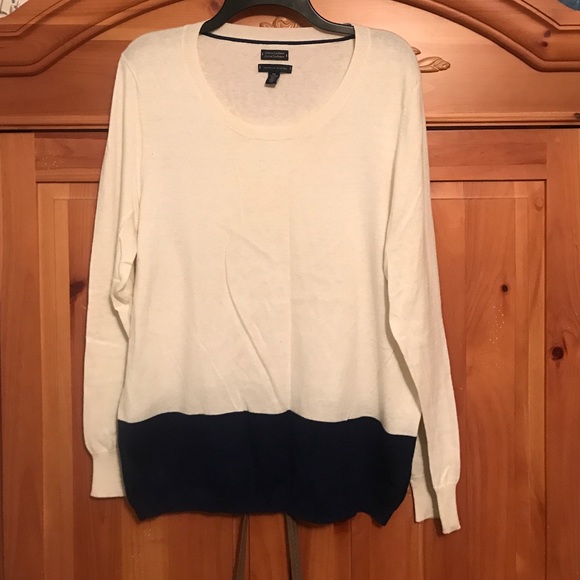 Tommy Hilfiger cashmere/cotton lightweight sweater