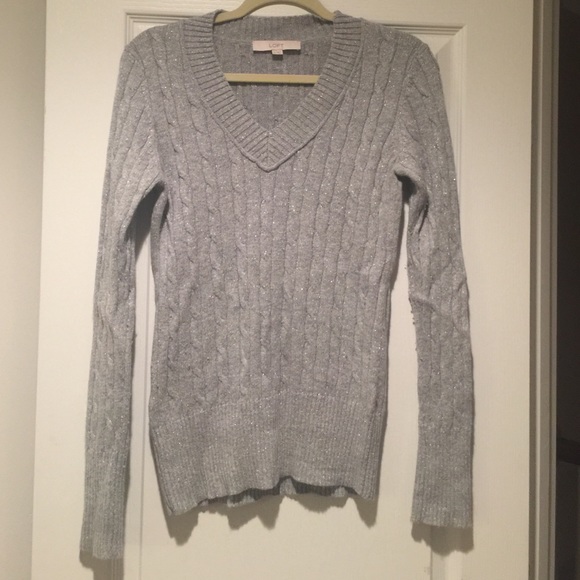 Grey/silver Loft Sweater
