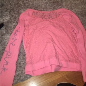 Pink brand sweatshirt from Victoria Secret