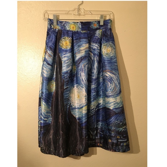 Starry night skirt