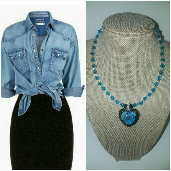 New w/o tag Beaded choker - Picture 2 of 2