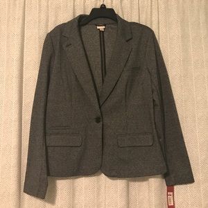 NWT Women's Merona Gray Blazer